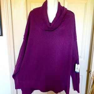 Beautiful plum color cozy sweater in size 3xl
